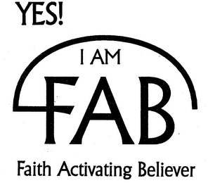YES! I AM FAB FAITH ACTIVATING BELIEVER logo