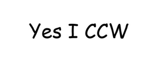 YES I CCW logo