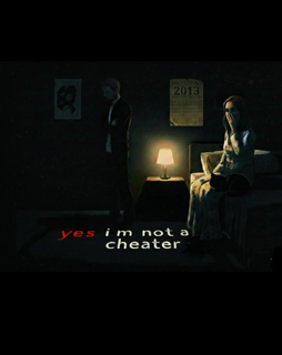 YES I M NOT A CHEATER 2013 logo
