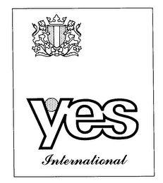 YES INTERNATIONAL logo