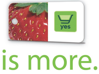 YES IS MORE. logo