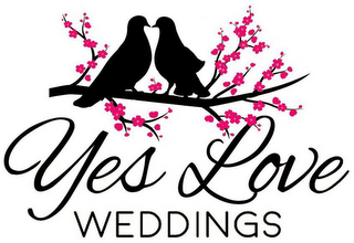 YES LOVE WEDDINGS logo