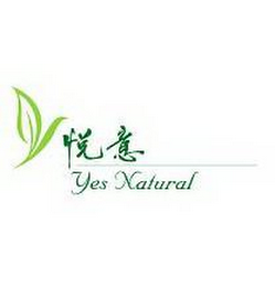 YES NATURAL logo