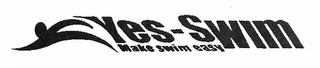 YES-SWIM MAKE SWIM EASY logo