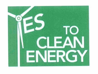 YES TO CLEAN ENERGY logo