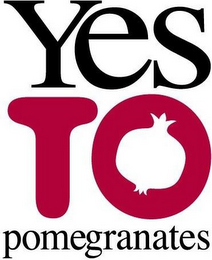 YES TO POMEGRANATES logo
