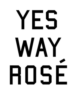 YES WAY ROSÉ logo
