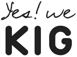 YES! WE KIG logo