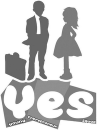 YES YOUNG ENTREPRENEUR SQUAD logo