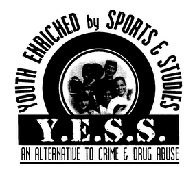 Y.E.S.S. YOUTH ENRICHED BY SPORTS & STUDIES AN ALTERNATIVE TO CRIME & DRUG ABUSE logo