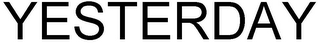 YESTERDAY logo