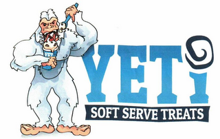 YETI SOFT SERVE TREATS logo