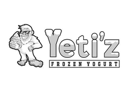 YETI'Z FROZEN YOGURT logo