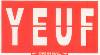 YEUF ORIGINAL logo