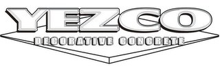 YEZCO DECORATIVE CONCRETE logo