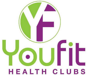 YF YOUFIT HEALTH CLUBS logo