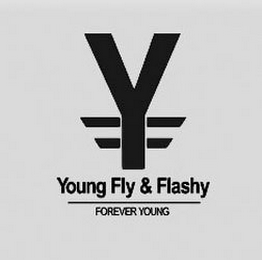 YFF YOUNG FLY & FLASHY FOREVER YOUNG logo
