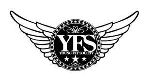 YFS YOUNG FLY SOCIETY logo