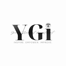 YGI YOUR GREATEST INVESTMENT INSPIRE. EMPOWER. IMPROVE. logo