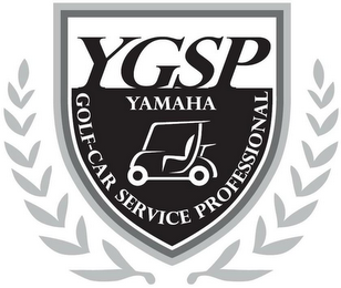 YGSP YAMAHA GOLF-CAR SERVICE PROFESSIONAL logo