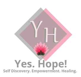 YH YES. HOPE! SELF DISCOVERY. EMPOWERMENT. HEALING. logo