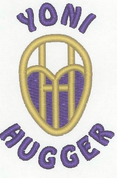 YH YONI HUGGER logo