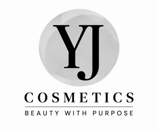 YJ COSMETICS BEAUTY WITH PURPOSE logo