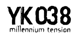 YK038 MILLENNIUM TENSION logo
