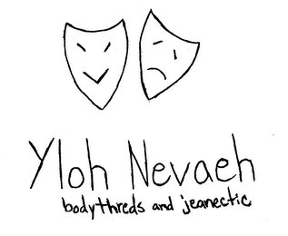 YLOH NEVAEH BODYTHREDS AND JEANECTIC logo