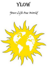 YLOW YOUR LIFE ONE WORLD logo