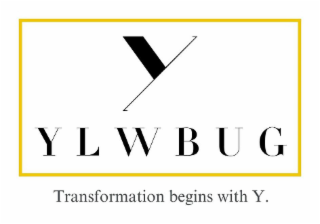 YLWBUG Y TRANSFORMATION BEGINS WITH Y. logo