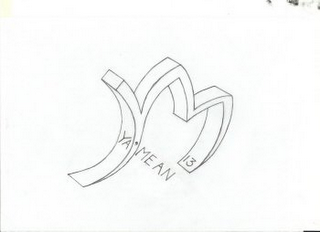YM YA' MEAN 13 logo