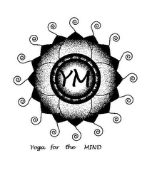 YM YOGA FOR THE MIND logo