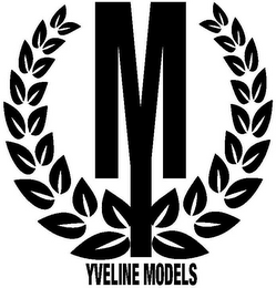 YM YVELINE MODELS logo