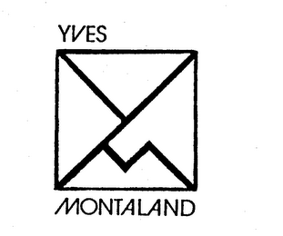 YM YVES MONTALAND logo