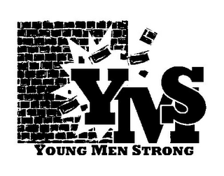 YMS YOUNG MEN STRONG logo