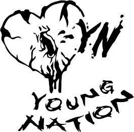 YN YOUNG NATION logo