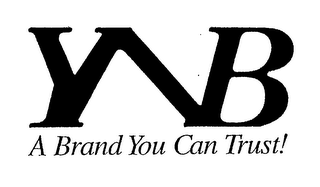 YNB A BRAND YOU CAN TRUST! logo