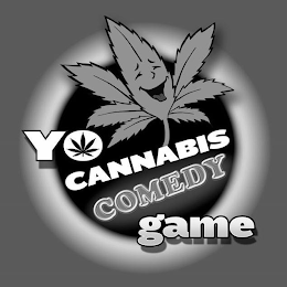 YO CANNABIS COMEDY GAME logo