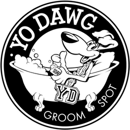 YO DAWG GROOM SPOT YD SOAP logo