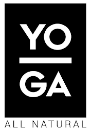 YO GA ALL NATURAL logo