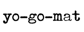 YO-GO-MAT logo
