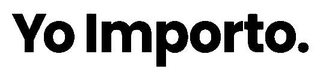 YO IMPORTO. logo