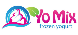 YO MIX FROZEN YOGURT logo