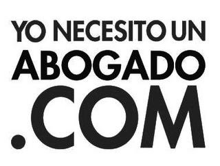 YO NECESITO UN ABOGADO .COM logo