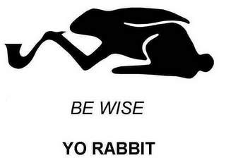 YO RABBIT BE WISE logo
