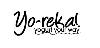 YO-REKA! YOGURT YOUR WAY logo