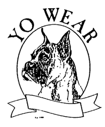 YO WEAR logo