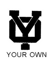 YO YOUR OWN logo