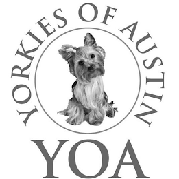 YOA YORKIES OF AUSTIN logo